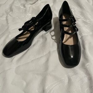 Women's Black Mary Jane Shoes